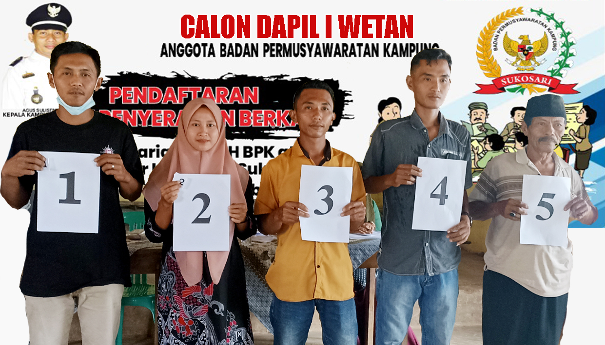 Visi Misi Calon Anggota BPK Dapil I Wetan